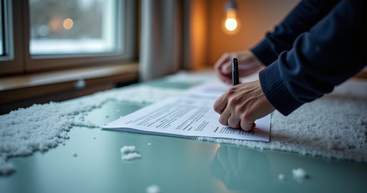 Déclaration simplifiée d'un bris de glace habitation : guide pratique pour votre assurance