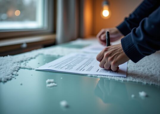 Déclaration simplifiée d'un bris de glace habitation : guide pratique pour votre assurance