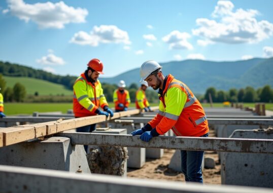 Location de coffrage béton en Alsace et Belgique : guide des tarifs, équipements et zones desservies